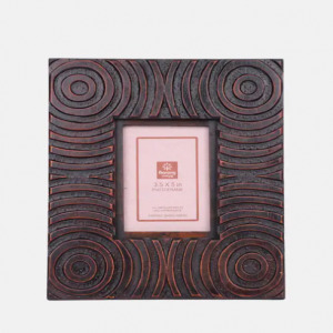 Dark Brown Gamari Wood Photo Frame